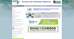 Desktop Screenshot of dips.ufla.br