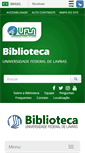 Mobile Screenshot of biblioteca.ufla.br