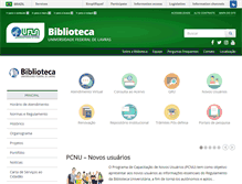 Tablet Screenshot of biblioteca.ufla.br