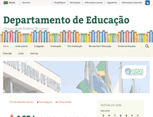 Tablet Screenshot of ded.ufla.br
