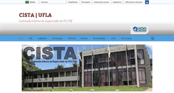 Desktop Screenshot of cista.ufla.br