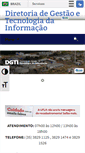 Mobile Screenshot of dgti.ufla.br